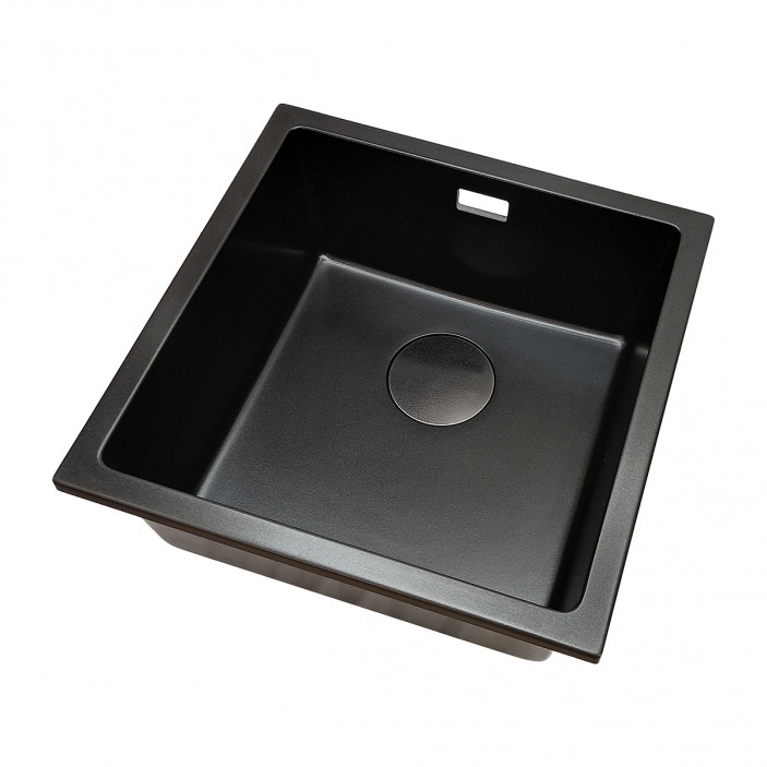 IVENTO Кухненска гранитна мивка 450x450x200 мм 20L.070.01 - 20. Kitchen sinks and vent hoods IVENTO Кухненска гранитна мивка 450x450x200 мм 20. Kitchen sinks and vent hoods