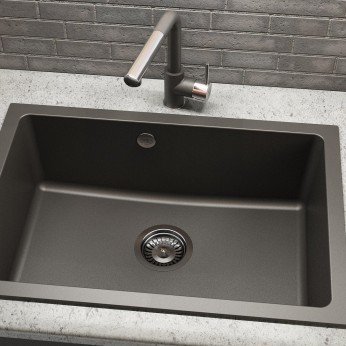 Кitchen sink - Undermount, Flush-Mount or Topmount Installation 66х46 FAT 243 20L.112.243 - 20. Kitchen sinks and vent hoods Кitchen sink - Undermount, Flush-Mount or Topmount Installation 66х46 FAT 243 20. Kitchen sinks and vent hoods