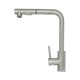 IVENTO Pull-out faucet with normal or rain spray. Water jet adjustment button. Brushed 20. Kitchen sinks and vent hoods
