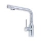 IVENTO Kitchen faucet with dual function – standard and filtered water. Faucet with two separate pipes inside the spout. Chrome 20. Kitchen sinks and vent hoods