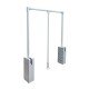 IVENTO K Wardrobe lift with smooth retraction, Matt chrome + Aluminum 21L.10.20-21 - 21. Wardrobe fittings and accessories IVENTO K Wardrobe lift with smooth retraction, Matt chrome + Aluminum 21. Wardrobe fittings and accessories