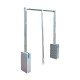 IVENTO K Wardrobe lift, Matt chrome - Chrome Wardrobe fittings and accessories