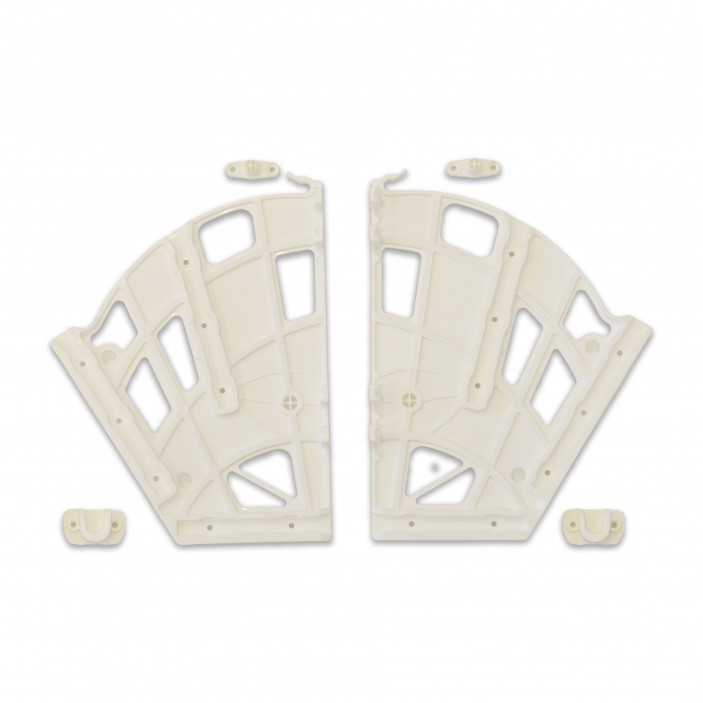 Double shoe rack, white 21L.920.12 - Wardrobe fittings and accessories Double shoe rack, white Wardrobe fittings and accessories