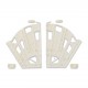 Double shoe rack, white 21L.920.12 - Wardrobe fittings and accessories Double shoe rack, white Wardrobe fittings and accessories