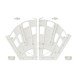 Double shoe rack, white Wardrobe fittings and accessories