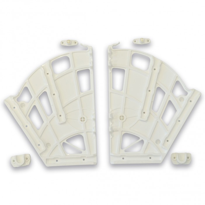 Double shoe rack, white 21L.920.12 - Wardrobe fittings and accessories Double shoe rack, white Wardrobe fittings and accessories