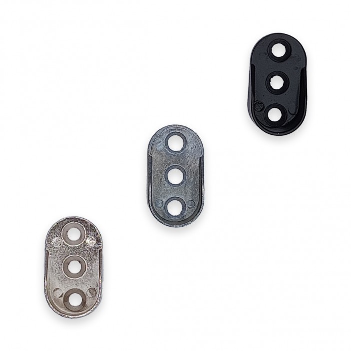 Oval tube holder 20mm. 21L.952. - 21. Wardrobe fittings and accessories Oval tube holder 20mm. 21. Wardrobe fittings and accessories