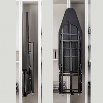 OSKAR Маса за гладене - черна Гардеробни елементи и аксесоари