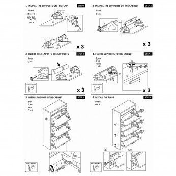 IVENTO Shoe rack, two rows 21L.920.10 - Wardrobe fittings and accessories IVENTO Shoe rack, two rows Wardrobe fittings and accessories
