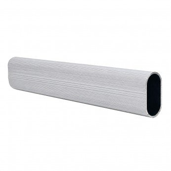Aluminium oval wardrobe lever 15/30
