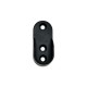 IVENTO Oval tube holder 32mm. 21L.953.16 - 21. Wardrobe fittings and accessories IVENTO Oval tube holder 32mm. 21. Wardrobe fittings and accessories