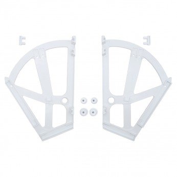IVENTO F Double shoe rack, white Wardrobe fittings and accessories