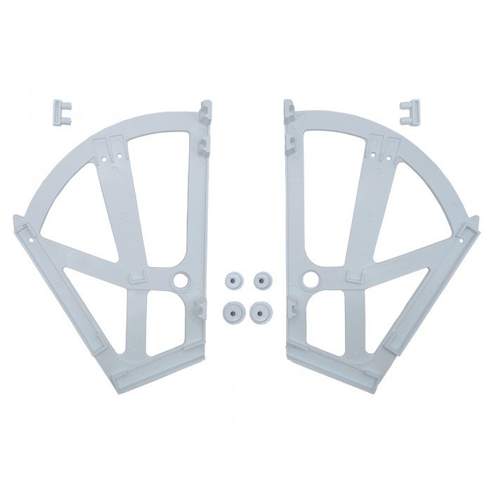 IVENTO F Double shoe rack, white Wardrobe fittings and accessories