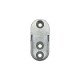 IVENTO Oval tube holder 32mm. 21L.953.05 - Wardrobe fittings and accessories IVENTO Oval tube holder 32mm. Wardrobe fittings and accessories