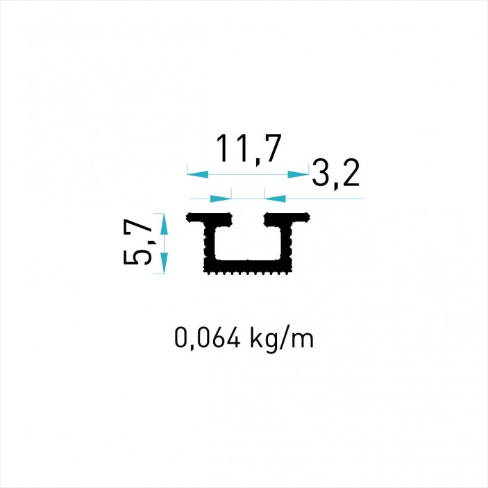 IVENTO Mechanism 22L.030 for wardrobe for external sliding doors with bottom guide 22L.030. - 22. Sliding door mechanisms IVENTO Mechanism 22L.030 for wardrobe for external sliding doors with bottom guide 22. Sliding door mechanisms