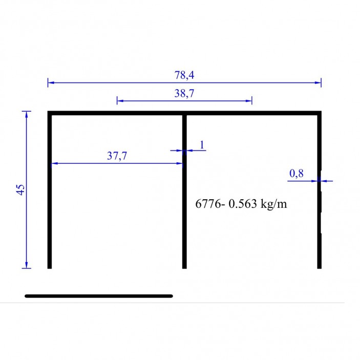 IVENTO Mechanism Set for 1 Door, 80 kg Capacity Sliding door mechanisms