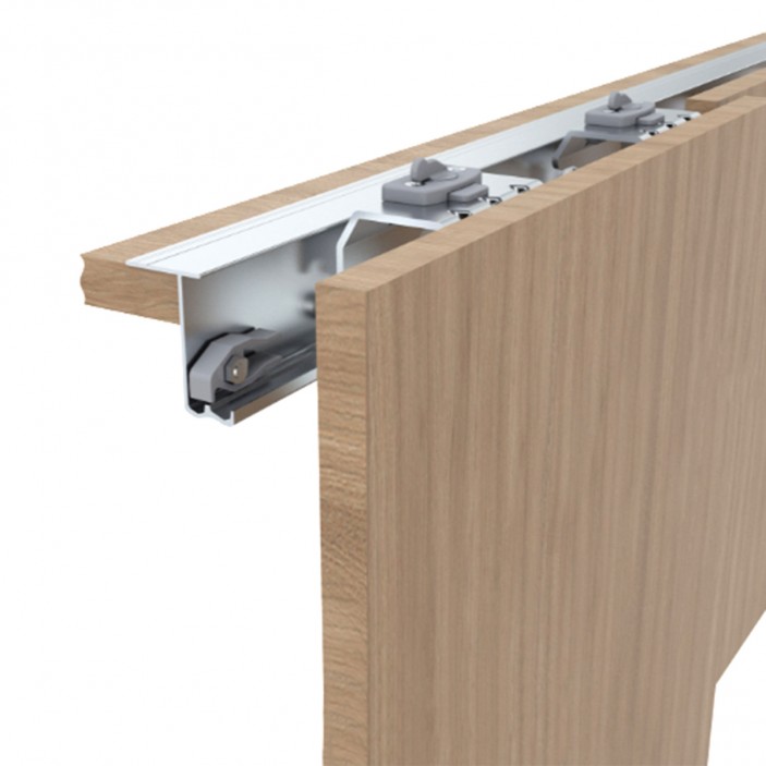 Mеханизми за плъзгащи врати с горно водене. Система 22L.102 от външна и вътрешна врата 22L.102.11-12M - 22. Механизми за плъзгащи врати Mеханизми за плъзгащи врати с горно водене. Система 22L.102 от външна и вътрешна врата 22. Механизми за плъзгащи врати