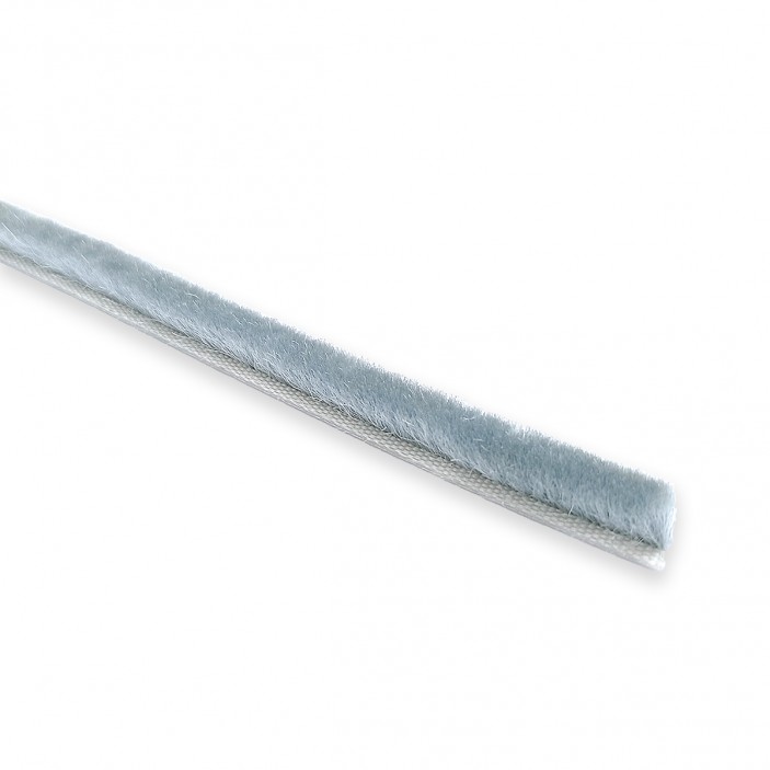 Self-adhesive brush for sliding wardrobe doors - installation of aluminum edge handle, dust protection 22L.200.12 - 22. Sliding door mechanisms Self-adhesive brush for sliding wardrobe doors - installation of aluminum edge handle, dust protection 22. Sliding door mechanisms