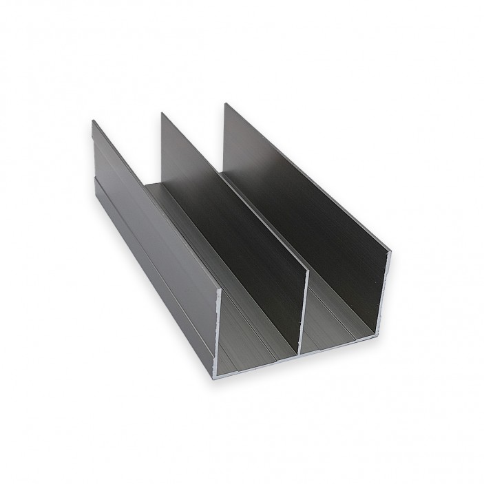 Sliding door mechanism kit with bottom guide suitable for glass and chipboard - 22L.023K 22L.200.01 - 22. Sliding door mechanisms Sliding door mechanism kit with bottom guide suitable for glass and chipboard - 22L.023K 22. Sliding door mechanisms