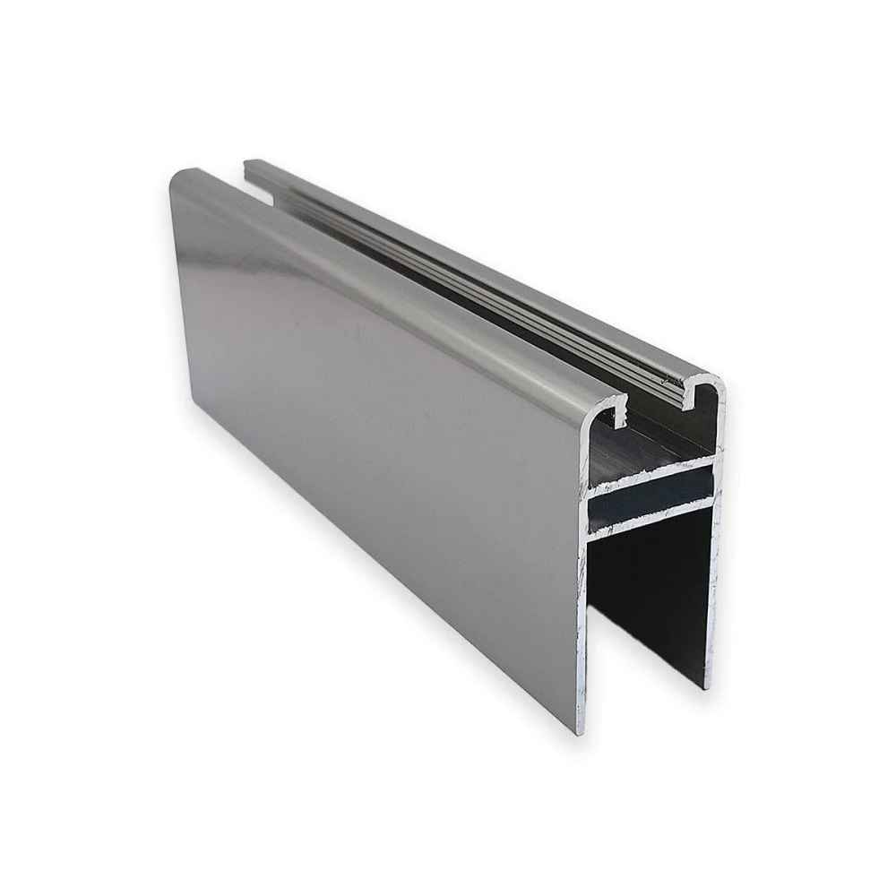 Chipboard Rails Lower double rail for bottom guide system - glass and chipboard,