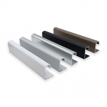 Кант - дръжка за гардероби 18mm. Механизми за плъзгащи врати