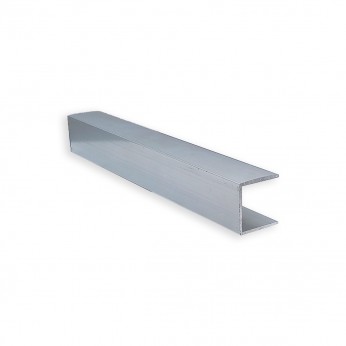 Кант дръжка за гардероби П, хром 22. Механизми за плъзгащи врати