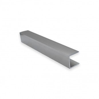 Кант дръжка за гардероби П, инокс 22. Механизми за плъзгащи врати