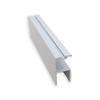 Кант дръжка за гардероби - бяла 22. Механизми за плъзгащи врати