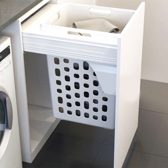 IVENTO Laundry basket for built-in cabinet with pull-out door 48 l. (1x48 l.) For cabinet 450 mm 24. Bathroom accessories