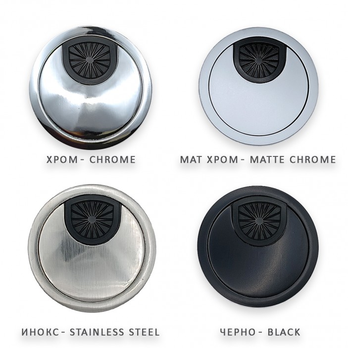 IVENTO Metal desk cable tidy 25L.201.02-08 - Office table legs and accessories IVENTO Metal desk cable tidy Office table legs and accessories