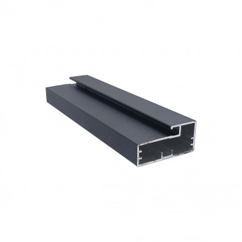 Профил за алуминиева вратичка черен с текстура 26L.101.10T 26L.101.10T - 26. Алуминиеви профили за вратички Профил за алуминиева вратичка черен с текстура 26L.101.10T 26. Алуминиеви профили за вратички