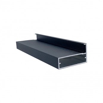 Профил за алуминиева вратичка черен с текстура 26L.105.10T 26L.105.10T - 26. Алуминиеви профили за вратички Профил за алуминиева вратичка черен с текстура 26L.105.10T 26. Алуминиеви профили за вратички