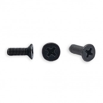 Metal assembly bolt for 26L.010.XX, 26L.101.XX, 26L.103.XX - 500 pcs. Black 26. Aluminium furniture door profiles