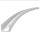 Seal with claw for profile 26L.010.XX 26L.133 - 26. Aluminium furniture door profiles Seal with claw for profile 26L.010.XX 26. Aluminium furniture door profiles