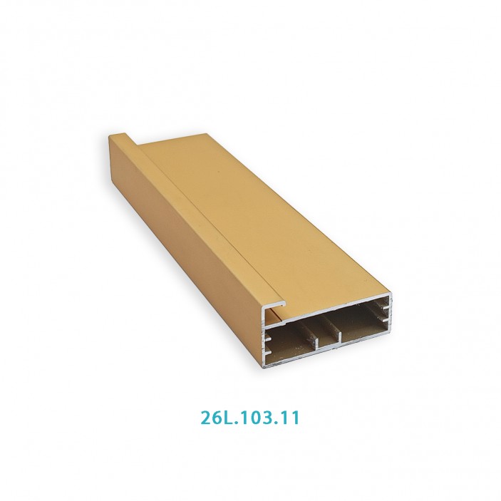 Aluminium dooor profile MK-4 Aluminium furniture door profiles