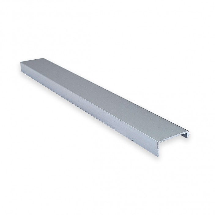 Aluminium edge profile 8/4 mm. 27L.100.02-05 - Aluminium edge profiles Aluminium edge profile 8/4 mm. Aluminium edge profiles