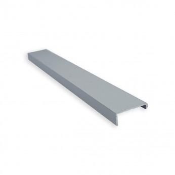 Edge banding 8/4 mm. for 18 mm. board. - matt anodized 27. Aluminium edge profiles