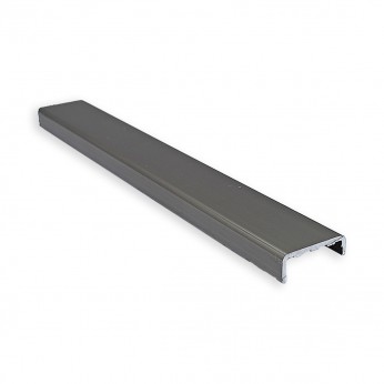 Edge banding 8/6 mm. for 18 mm. board. - stainless steel 27. Aluminium edge profiles
