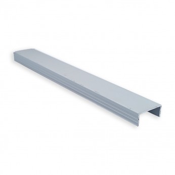 Edge banding 8/8 mm. for 18 mm. board. - matt chrome 27. Aluminium edge profiles