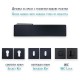 IVENTO Door handle LUX, black Interior door handle sets