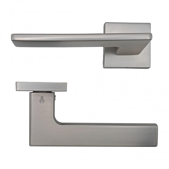IVENTO Door handle LUX, inox Interior door handle sets