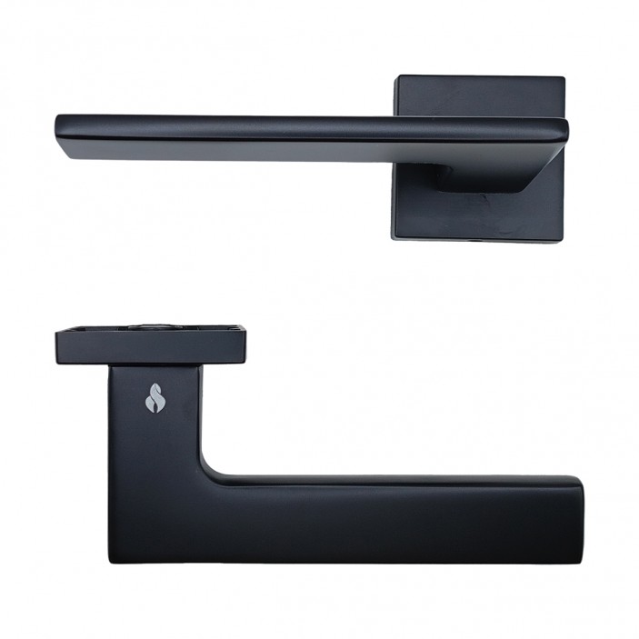 IVENTO Door handle LUX, black Interior door handle sets