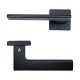 IVENTO Door handle LUX, black Interior door handle sets