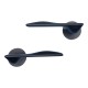 IVENTO Door handle, matt black Interior door handle sets