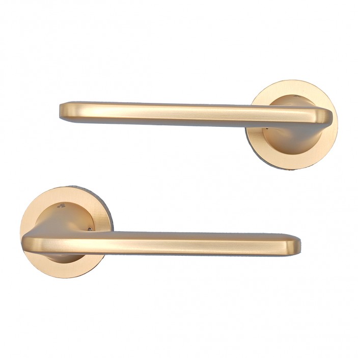 IVENTO Door handle LUX, gold inox Interior door handle sets