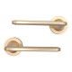 IVENTO Door handle LUX, gold inox Interior door handle sets