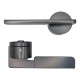 IVENTO Door handle LUX, titanium Interior door handle sets