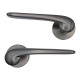 IVENTO Door handle, elegant shape, titanium color Interior door handle sets