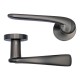 IVENTO Door handle, elegant shape, titanium color Interior door handle sets