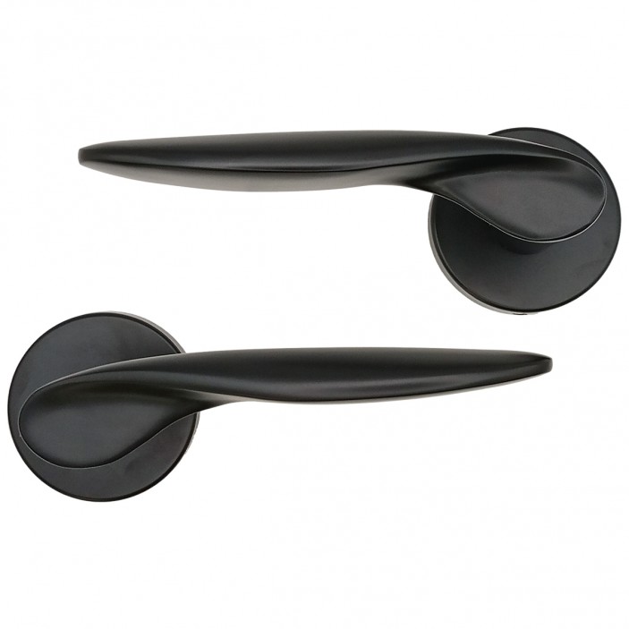 IVENTO Door handle LUX, black 29L.045-046-047.16 - Interior door handle sets IVENTO Door handle LUX, black Interior door handle sets